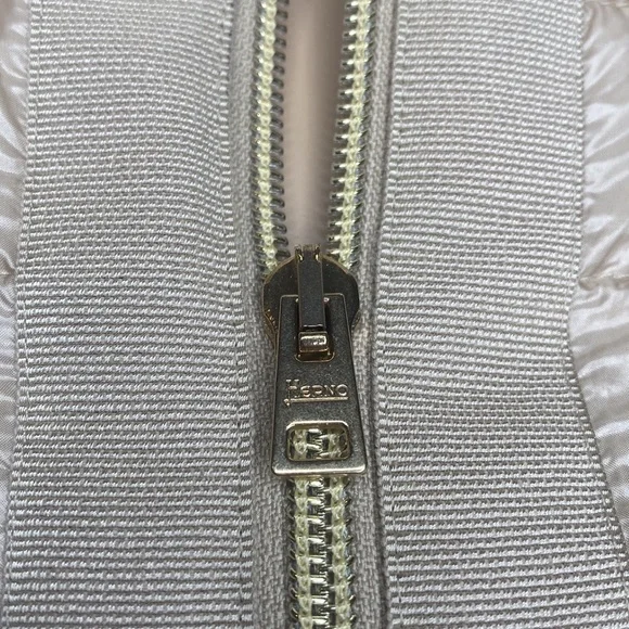 Herno mixed material puffer jacket